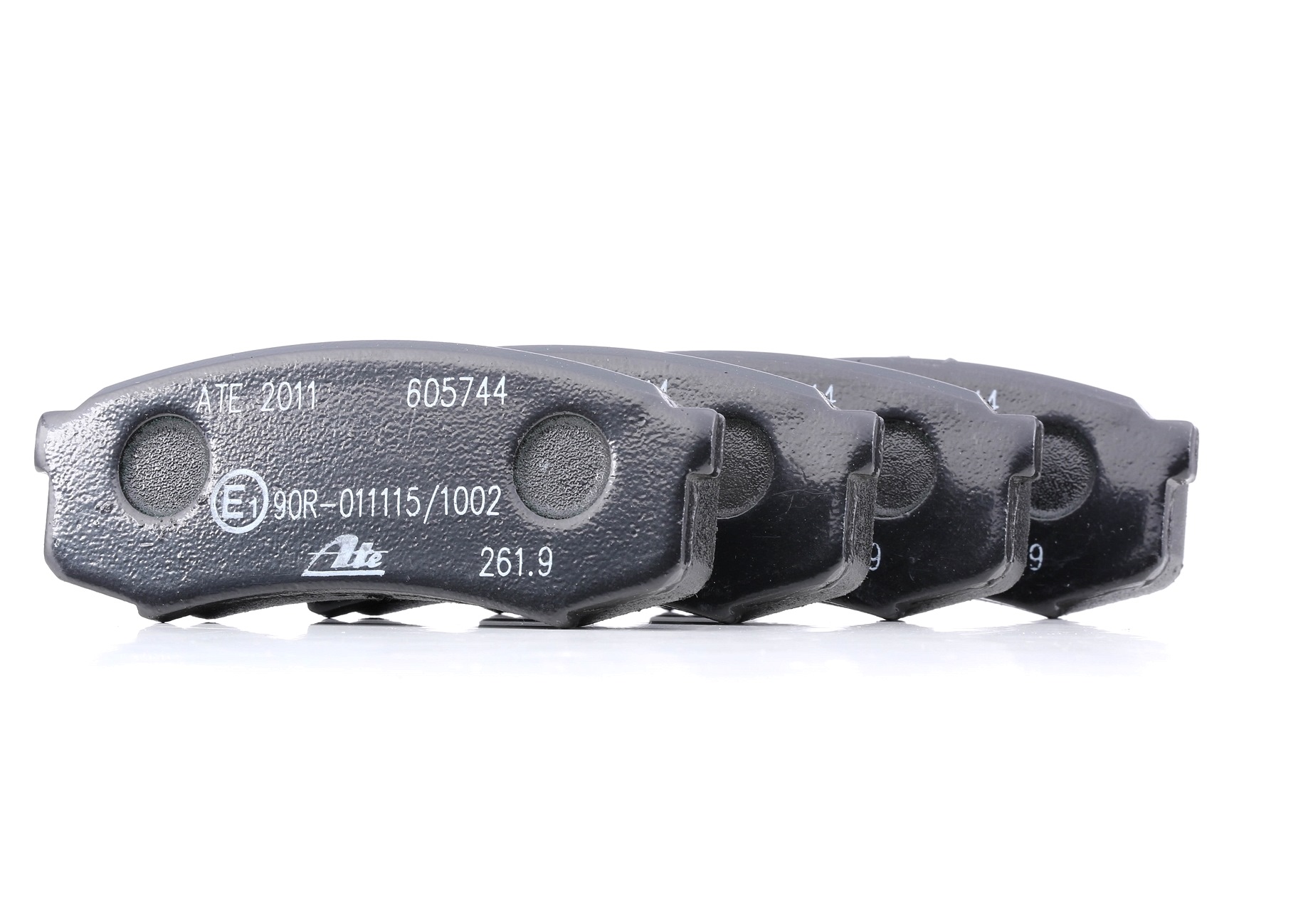 ATE 13.0460-5744.2 Brake pad set excl. wear warning contact-image-955903