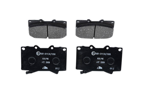 ATE 13.0460-5746.2 Brake pad set with acoustic wear warning-image-955905