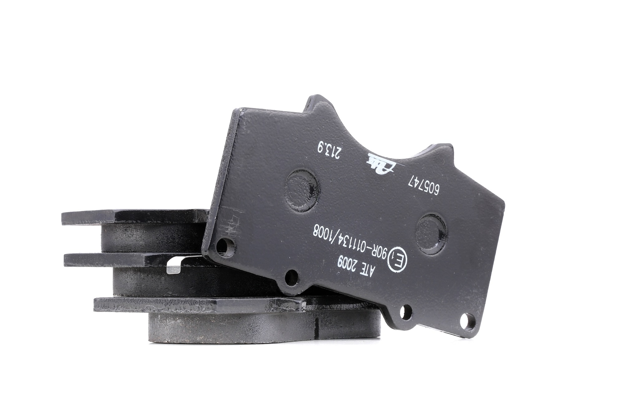 ATE 13.0460-5747.2 Brake pad set with acoustic wear warning-image-955906