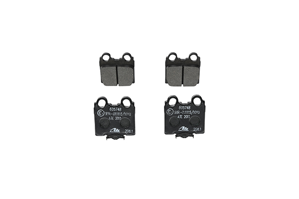 ATE 13.0460-5748.2 Brake pad set with acoustic wear warning-image-955907
