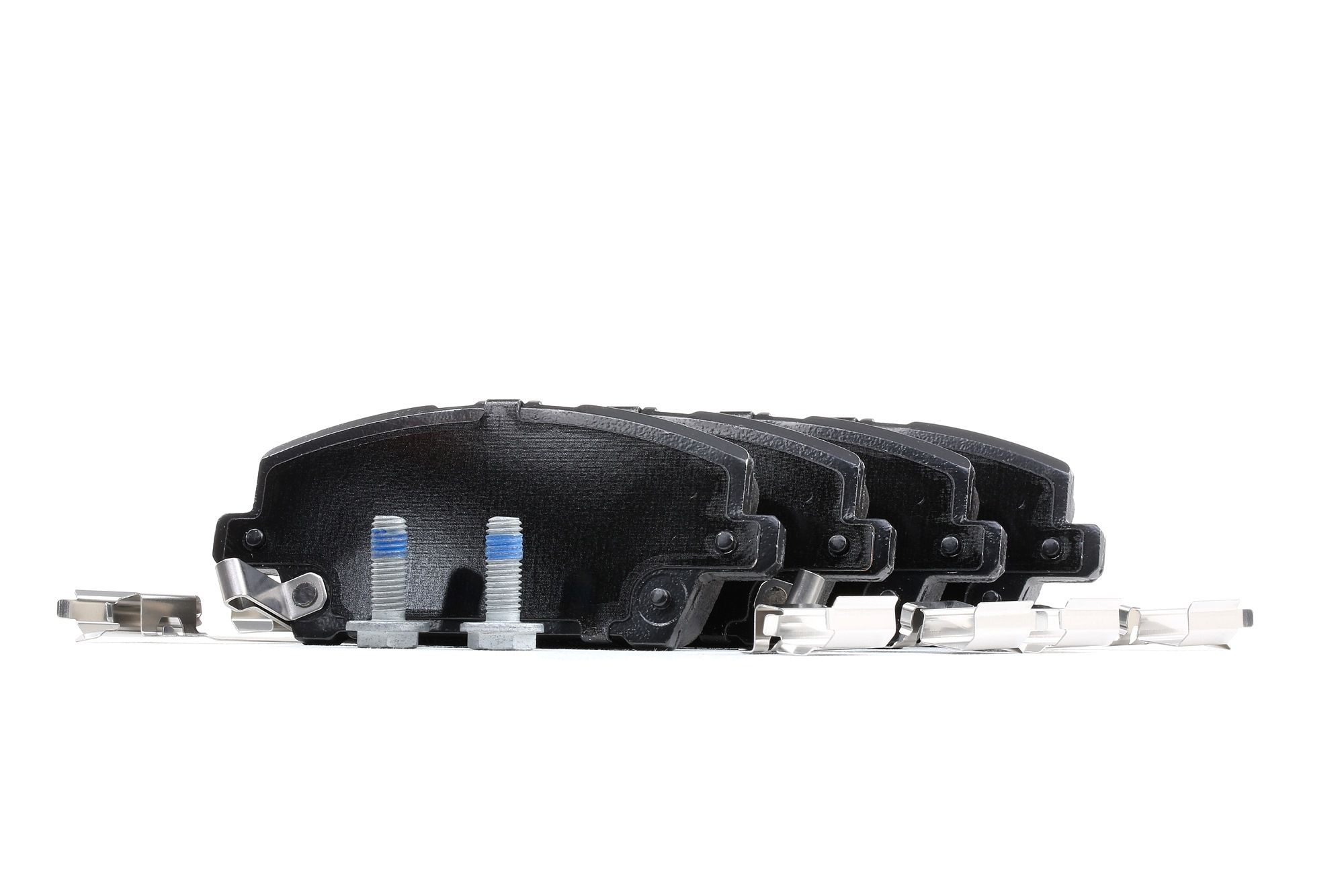 ATE 13.0460-5756.2 Brake pad set with acoustic wear warning, with brake caliper screws, with accessories-image-955915