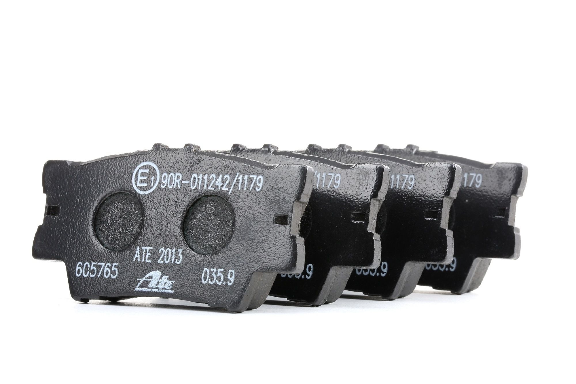 ATE 13.0460-5765.2 Brake pad set excl. wear warning contact-image-955922