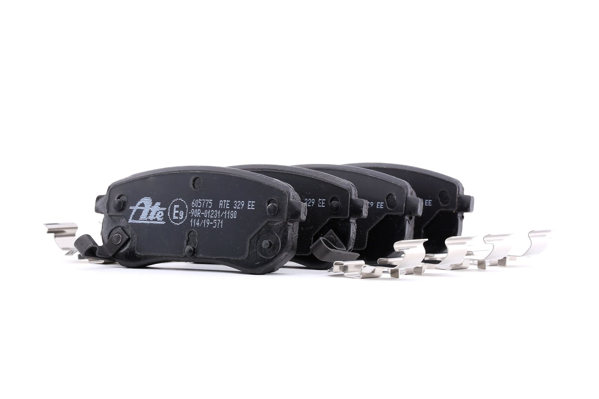ATE 13.0460-5775.2 Brake pad set with acoustic wear warning, with accessories-image-955932