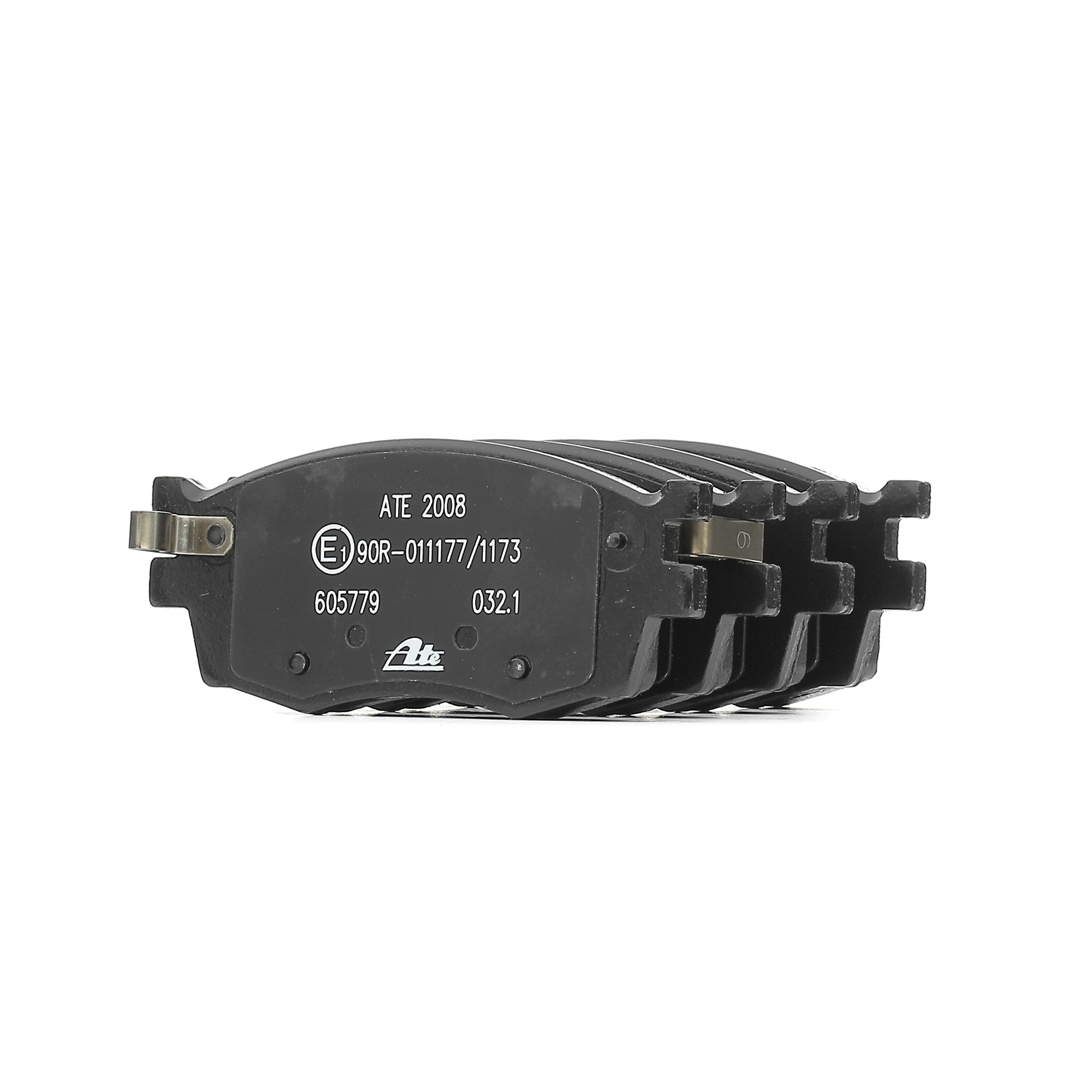 ATE 13.0460-5779.2 Brake pad set with acoustic wear warning, with accessories-image-955936