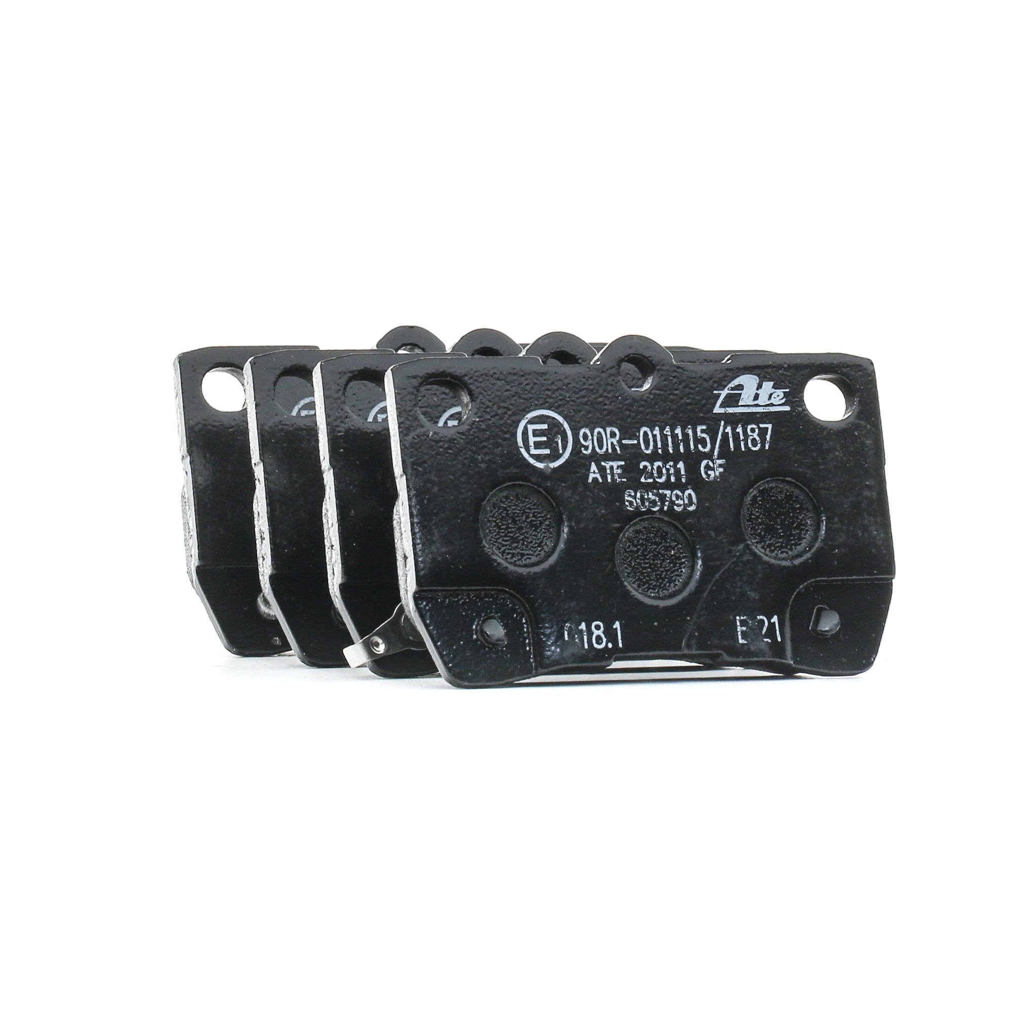 ATE 13.0460-5790.2 Brake pad set with acoustic wear warning-image-955945