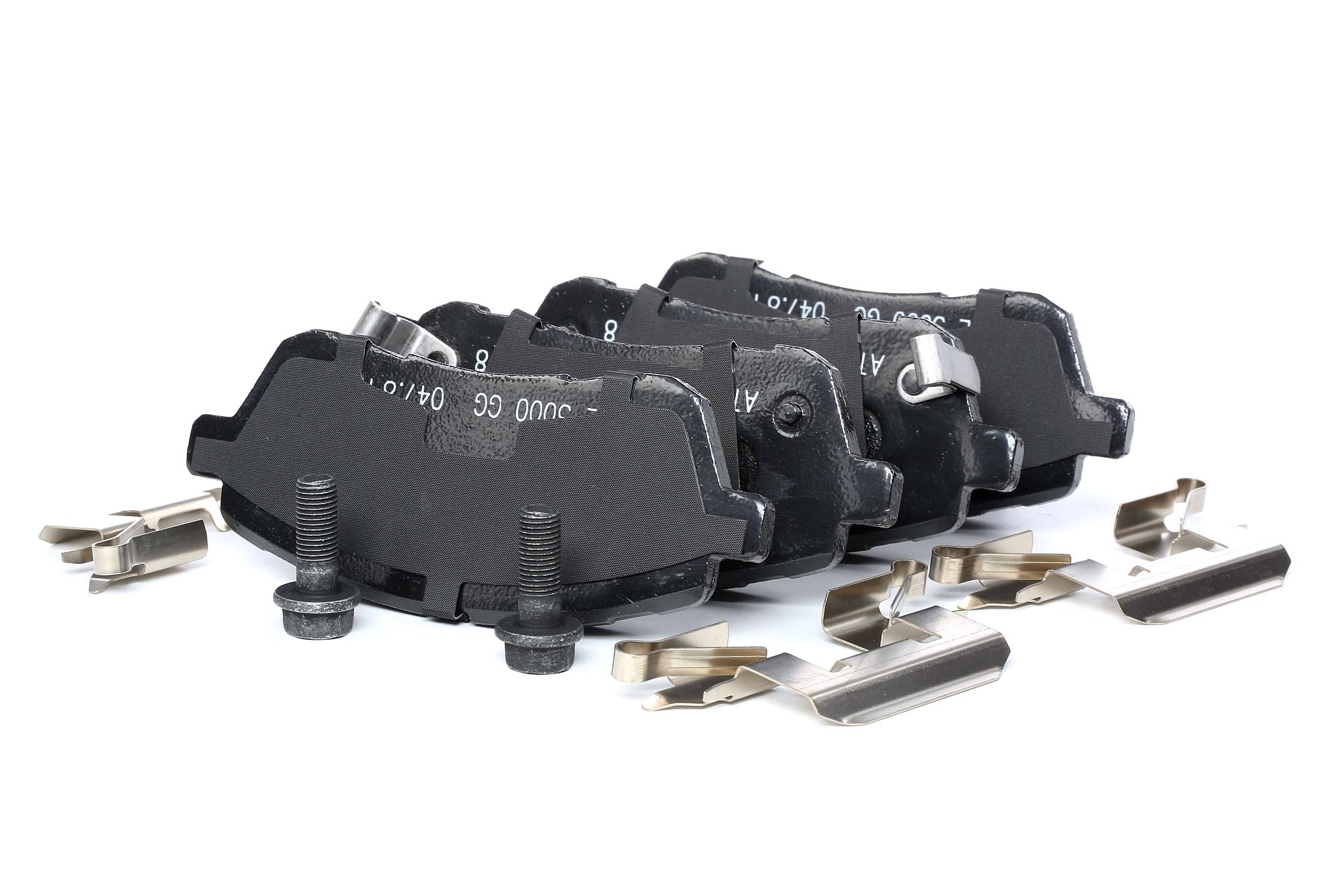 ATE 13.0460-5794.2 Brake pad set with acoustic wear warning, with brake caliper screws, with accessories-image-955948