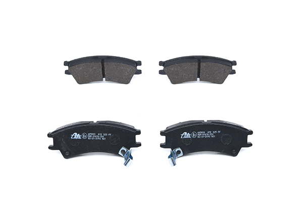 ATE 13.0460-5803.2 Brake pad set with acoustic wear warning-image-955955