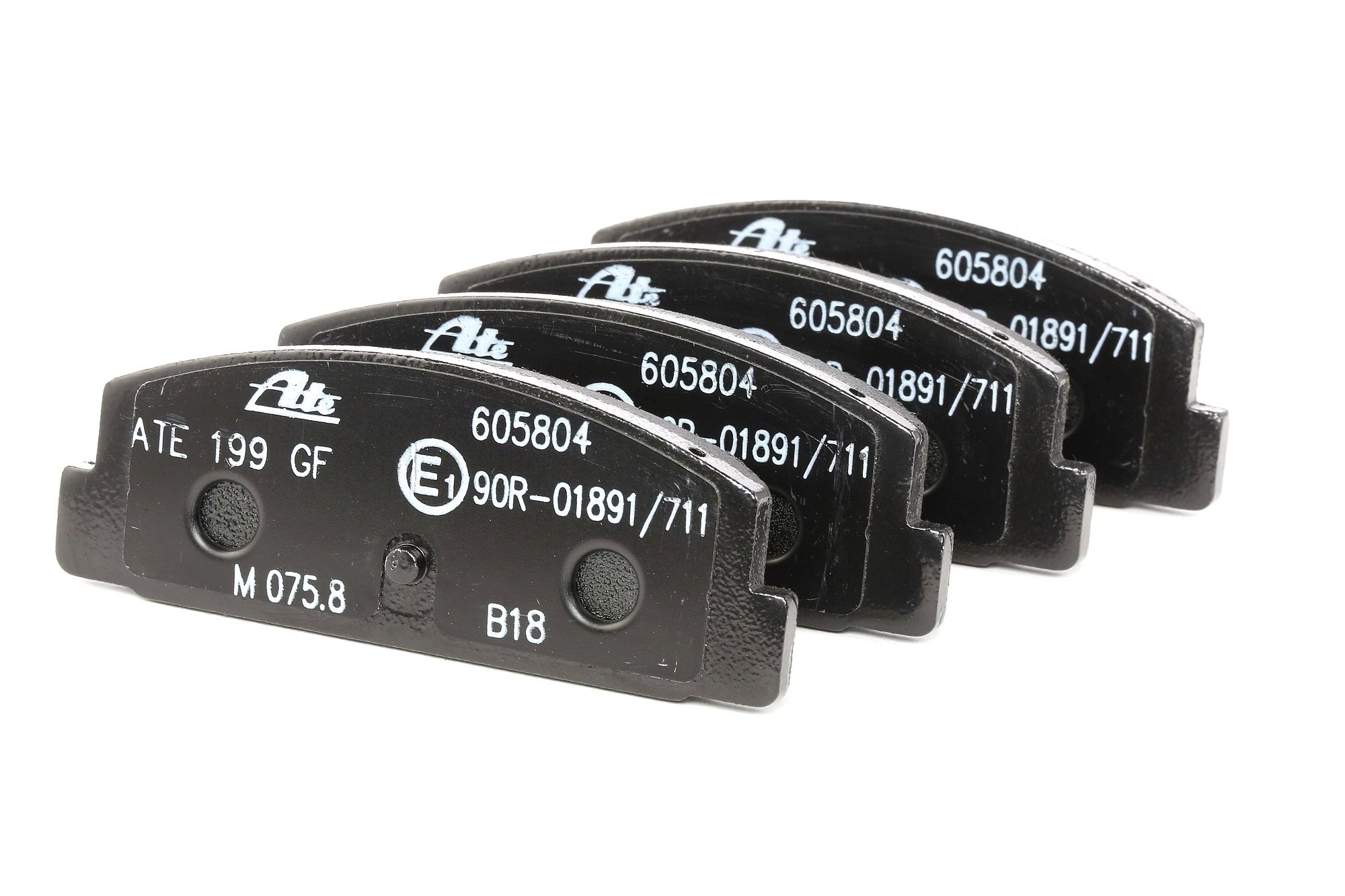 ATE 13.0460-5804.2 Brake pad set excl. wear warning contact-image-955956