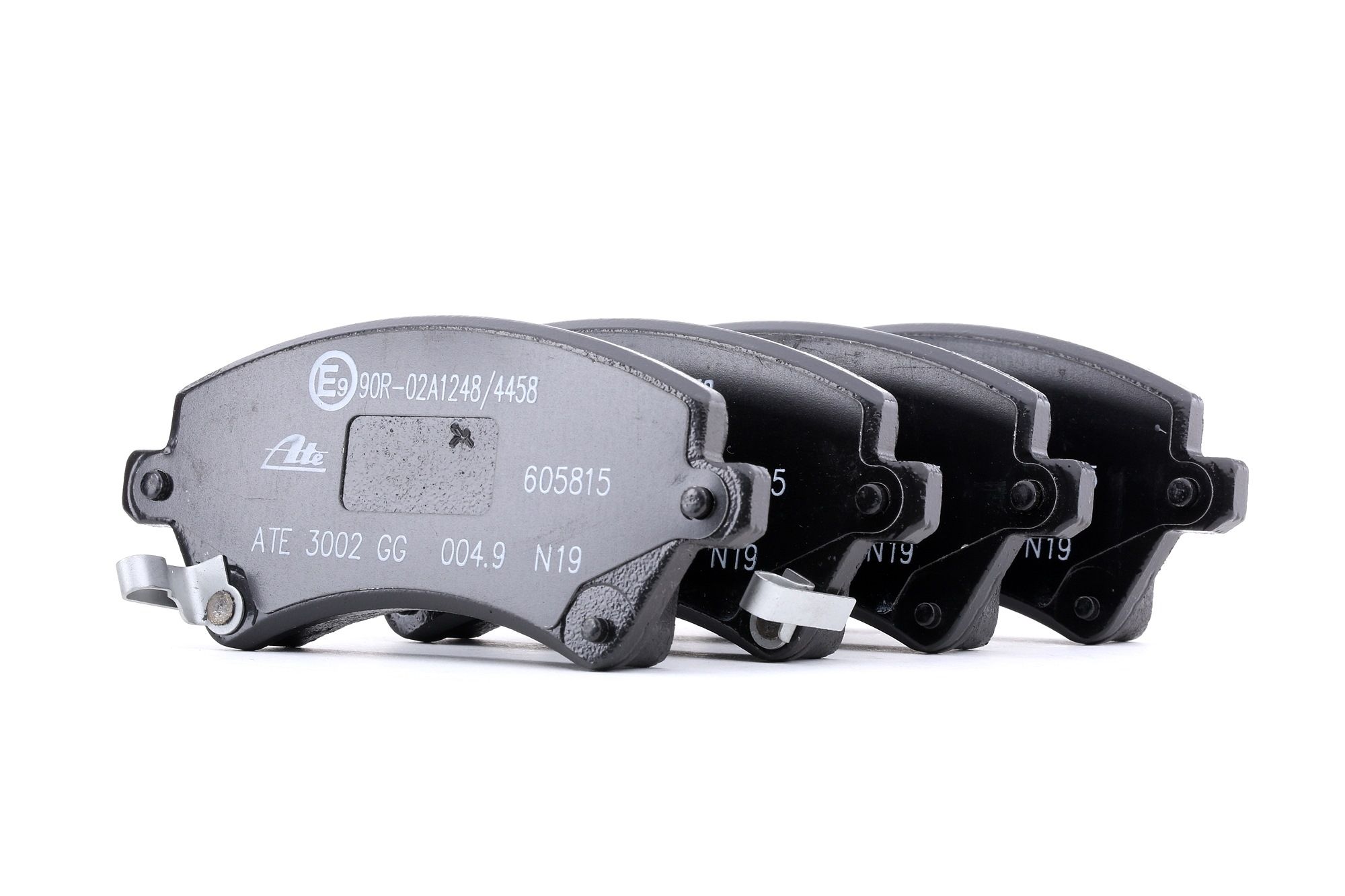 ATE 13.0460-5815.2 Brake pad set with acoustic wear warning-image-955966