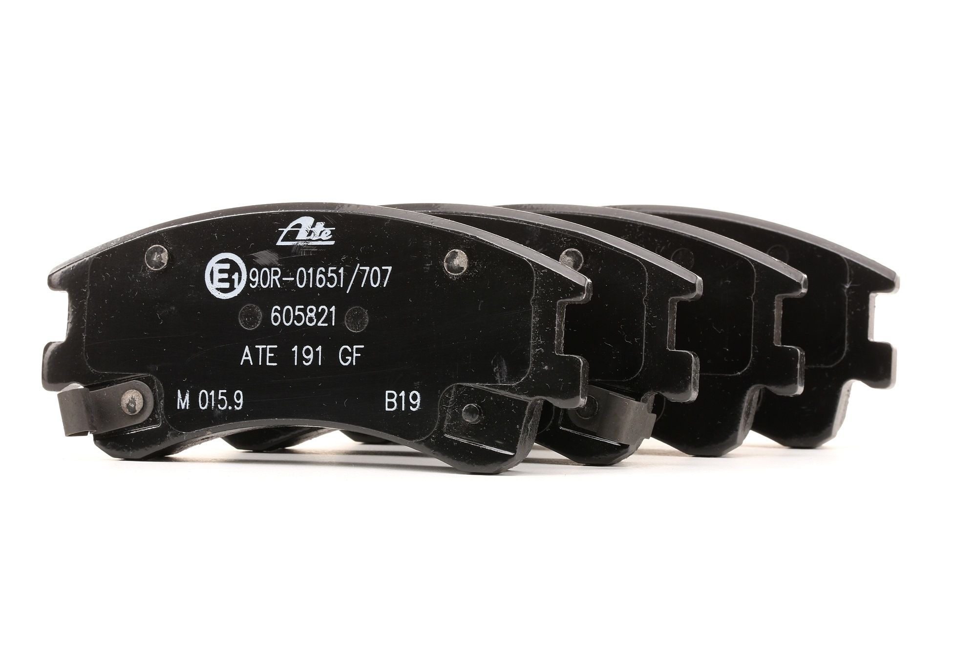 ATE 13.0460-5821.2 Brake pad set with acoustic wear warning-image-955972