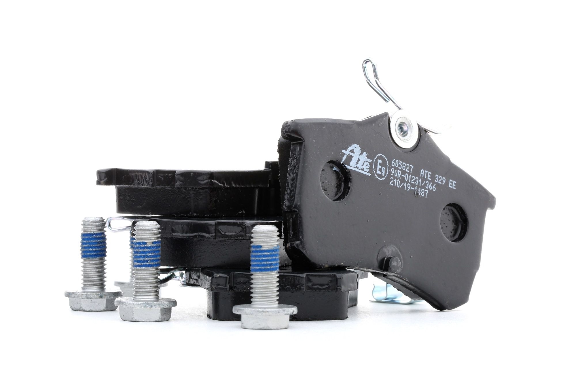 ATE 13.0460-5827.2 Brake pad set with acoustic wear warning, with brake caliper screws-image-955977