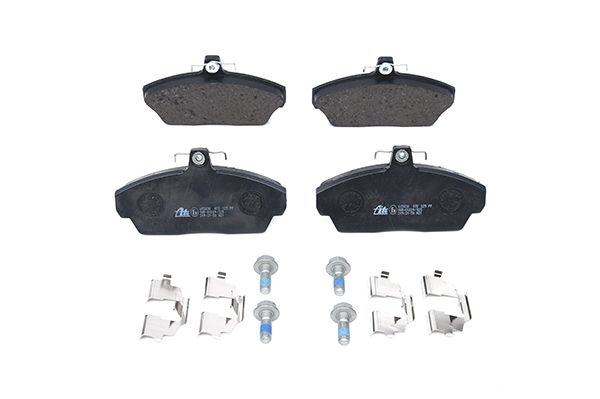 ATE 13.0460-5830.2 Brake pad set excl. wear warning contact, with brake caliper screws, with accessories-image-955979