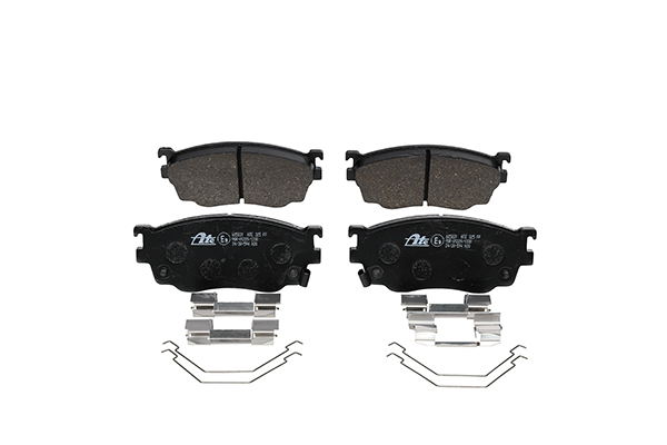 ATE 13.0460-5831.2 Brake pad set with acoustic wear warning, with accessories-image-955980
