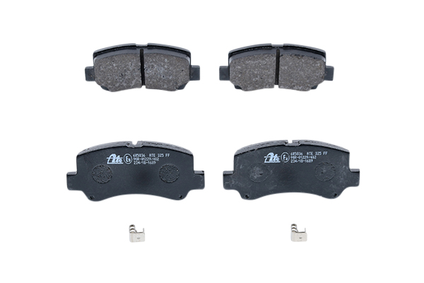 ATE 13.0460-5836.2 Brake pad set with acoustic wear warning, with accessories-image-955985