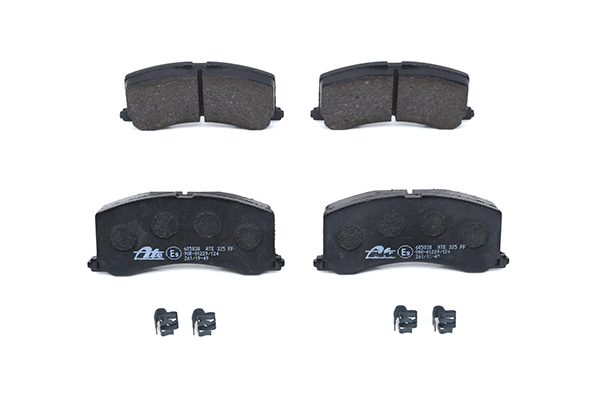 ATE 13.0460-5838.2 Brake pad set with acoustic wear warning-image-955987