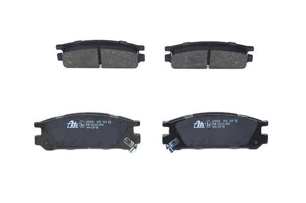 ATE 13.0460-5850.2 Brake pad set with acoustic wear warning-image-955999