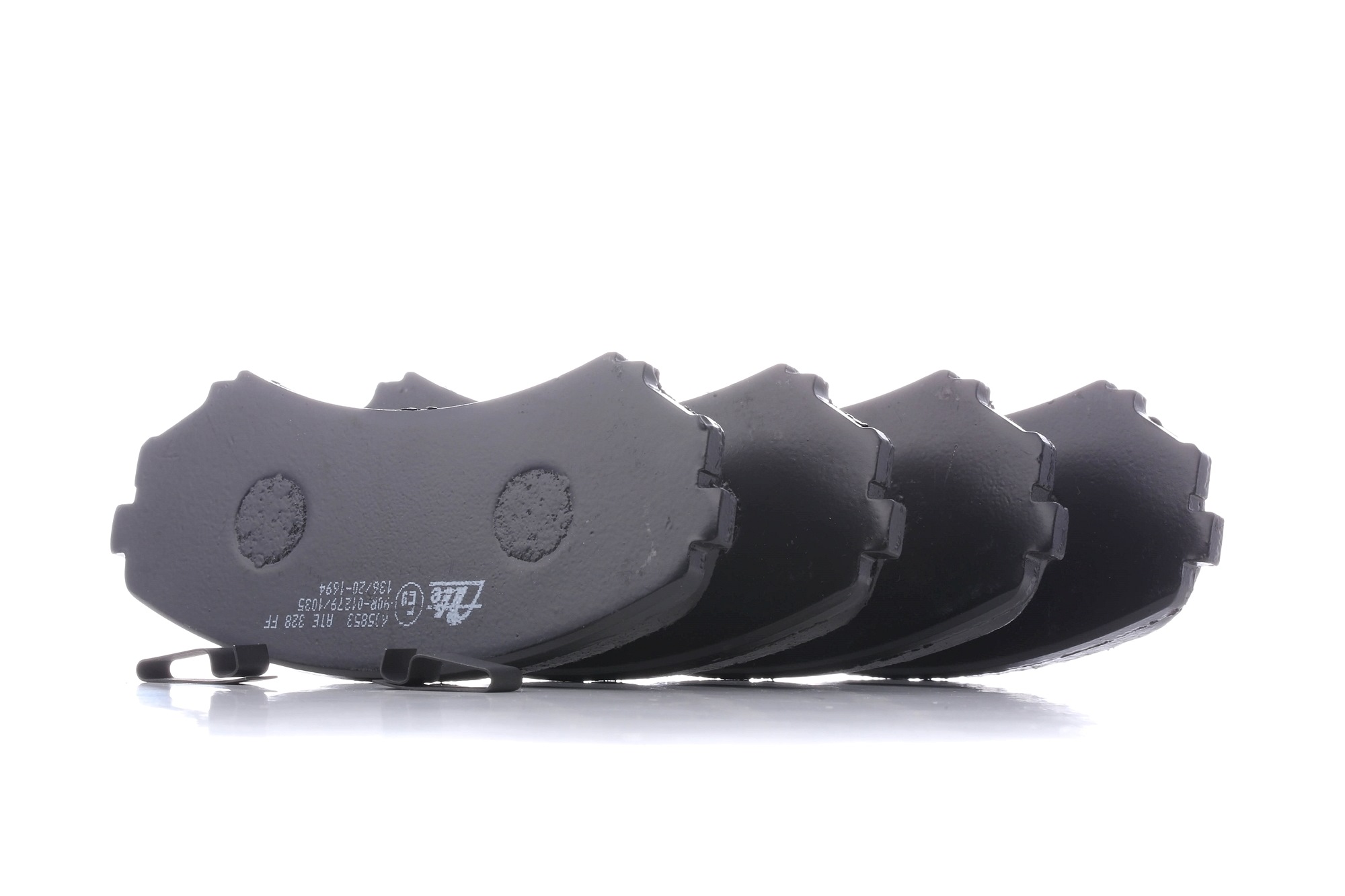 ATE 13.0460-5853.2 Brake pad set with acoustic wear warning-image-956002