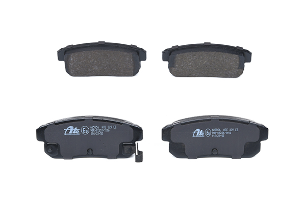 ATE 13.0460-5856.2 Brake pad set with acoustic wear warning-image-956005