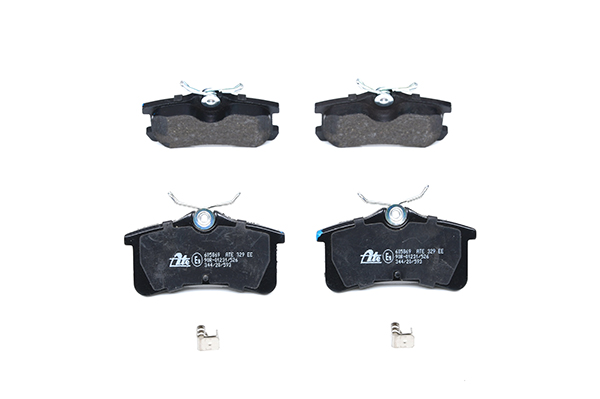 ATE 13.0460-5869.2 Brake pad set with acoustic wear warning-image-956018