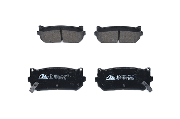 ATE 13.0460-5871.2 Brake pad set with acoustic wear warning-image-956019