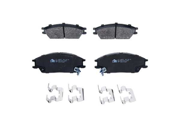 ATE 13.0460-5872.2 Brake pad set with acoustic wear warning, with accessories-image-956020