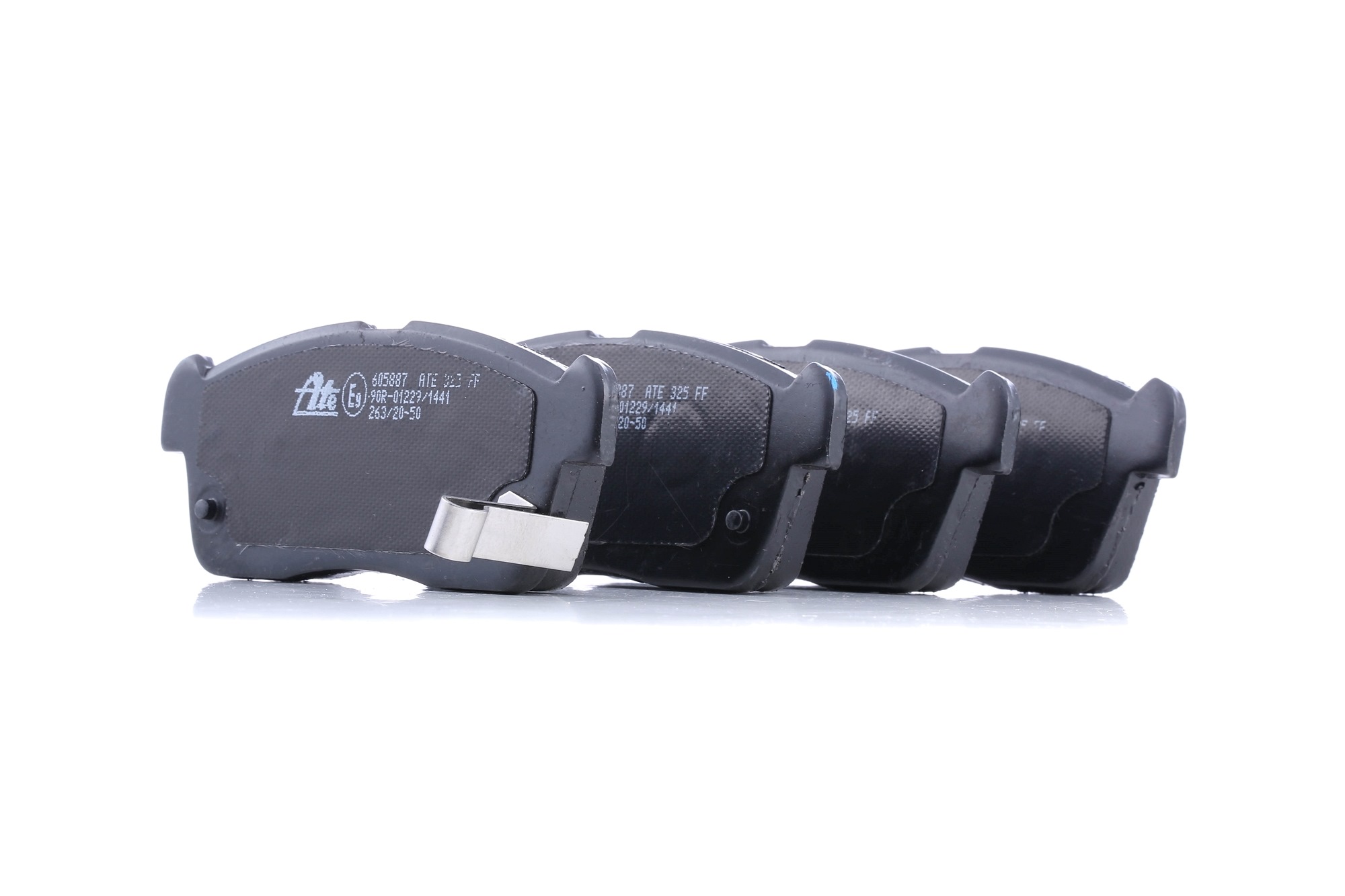 ATE 13.0460-5887.2 Brake pad set with acoustic wear warning-image-956034
