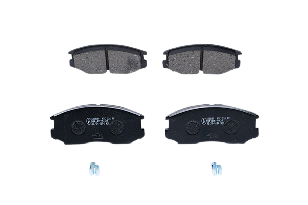 ATE 13.0460-5889.2 Brake pad set with acoustic wear warning-image-956036
