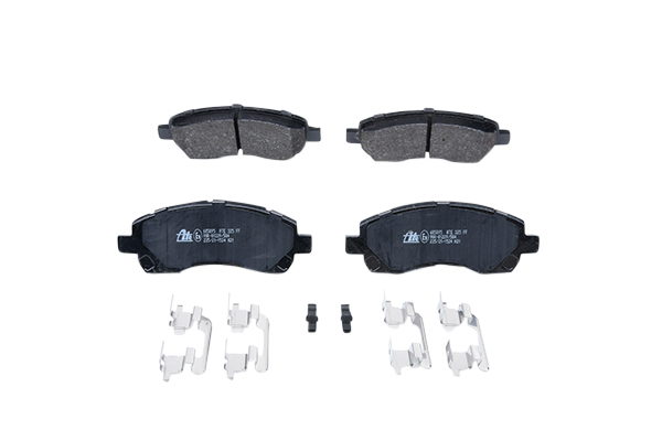 ATE 13.0460-5895.2 Brake pad set with acoustic wear warning, with anti-squeak plate, with accessories-image-956042