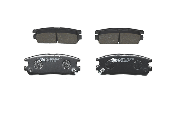 ATE 13.0460-5927.2 Brake pad set with acoustic wear warning-image-956057