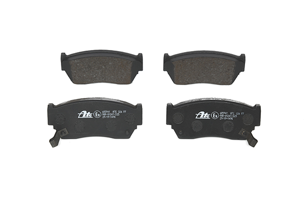 ATE 13.0460-5941.2 Brake pad set with acoustic wear warning-image-956069