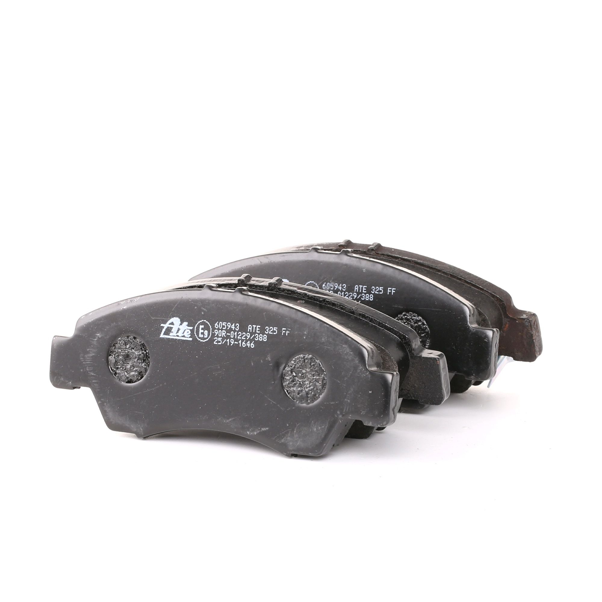 ATE 13.0460-5943.2 Brake pad set with acoustic wear warning-image-956071
