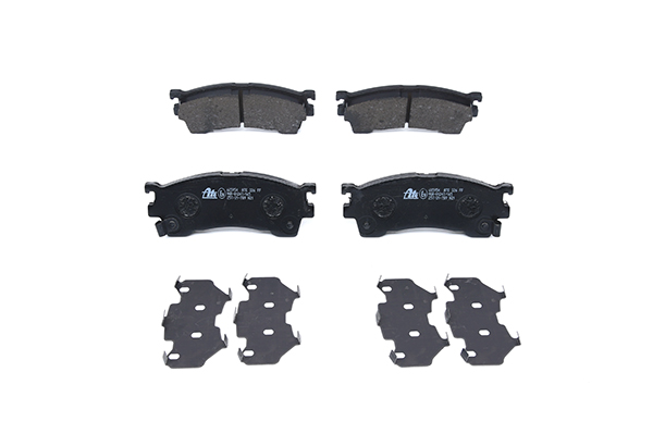 ATE 13.0460-5954.2 Brake pad set with acoustic wear warning, with anti-squeak plate-image-956081