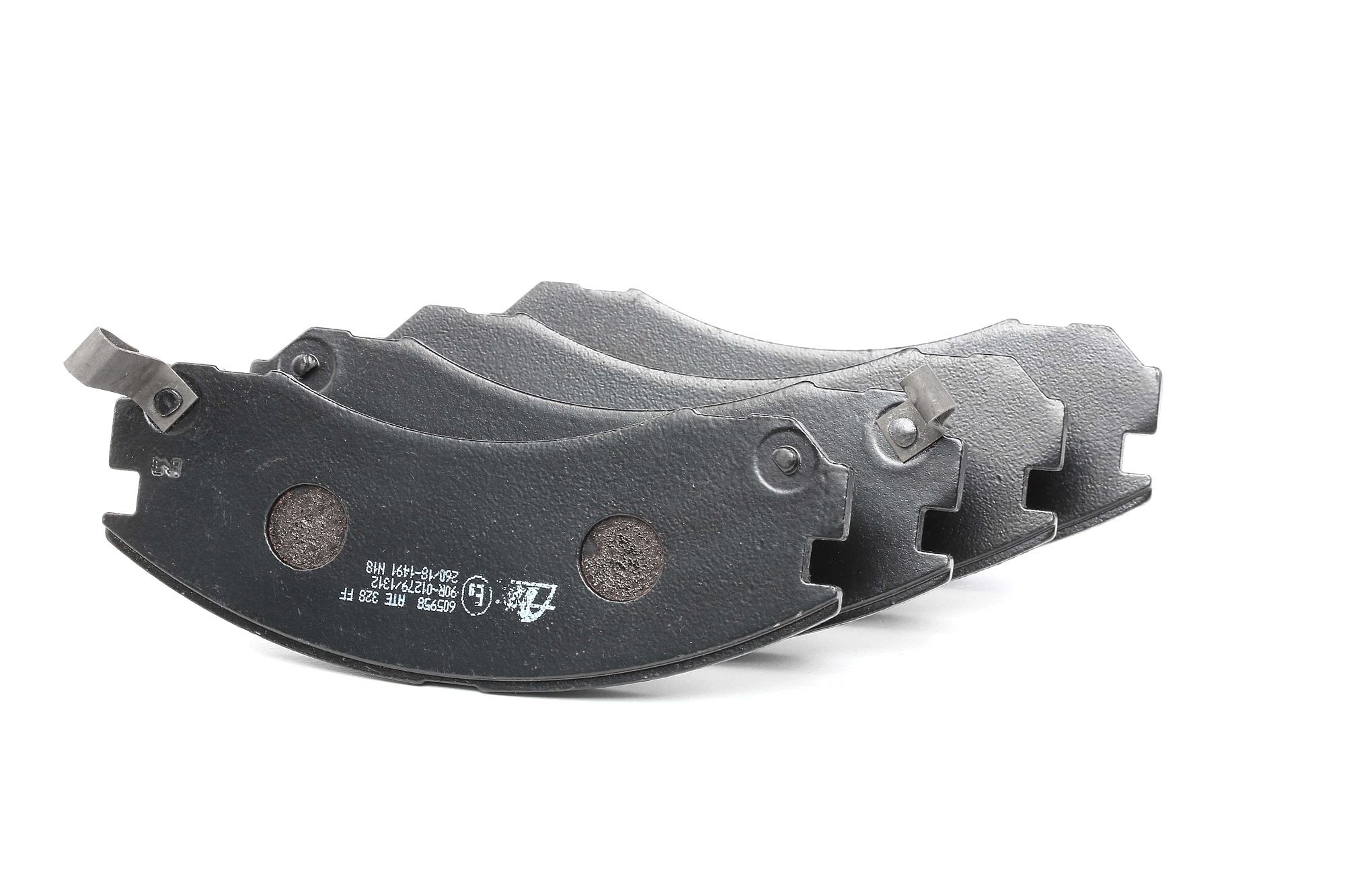 ATE 13.0460-5958.2 Brake pad set with acoustic wear warning-image-956085