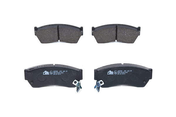 ATE 13.0460-5985.2 Brake pad set with acoustic wear warning-image-956109