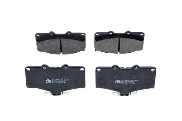 ATE 13.0460-5992.2 Brake pad set with acoustic wear warning-image-956115