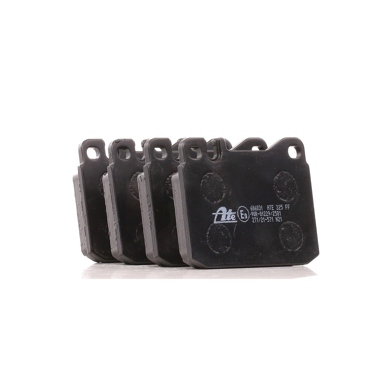 ATE 13.0460-6031.2 Brake pad set excl. wear warning contact-image-956127