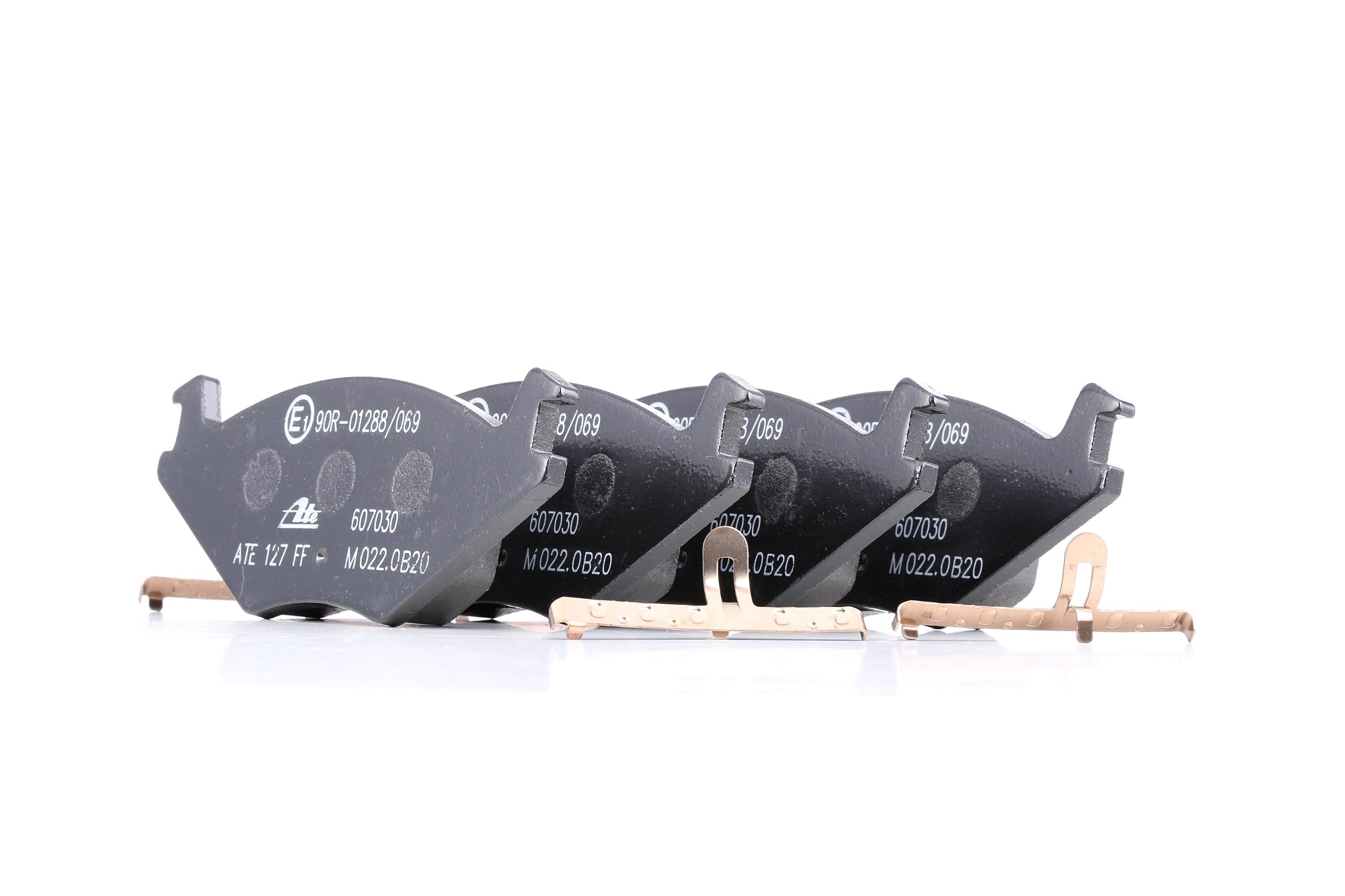 ATE 13.0460-7030.2 Brake pad set excl. wear warning contact, with accessories-image-956140