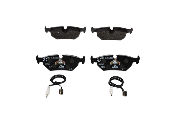 ATE 13.0460-7061.2 Brake pad set incl. wear warning contact-image-956161