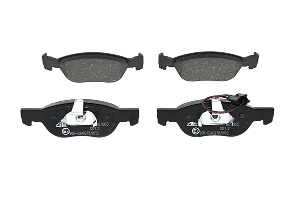 ATE 13.0460-7065.2 Brake pad set incl. wear warning contact-image-956164