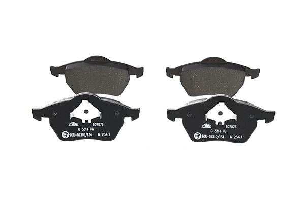 ATE 13.0460-7076.2 Brake pad set excl. wear warning contact-image-956172