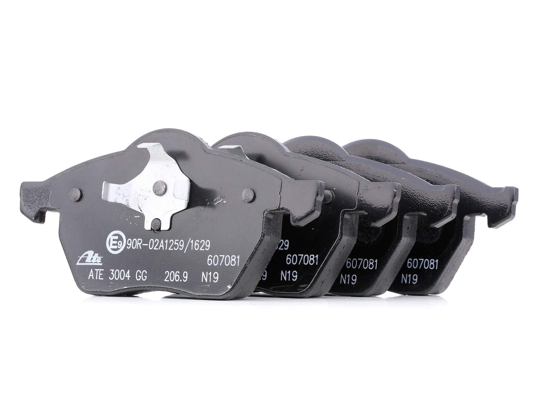 ATE 13.0460-7081.2 Brake pad set excl. wear warning contact-image-956177