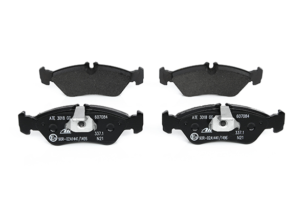 ATE 13.0460-7084.2 Brake pad set excl. wear warning contact-image-956180