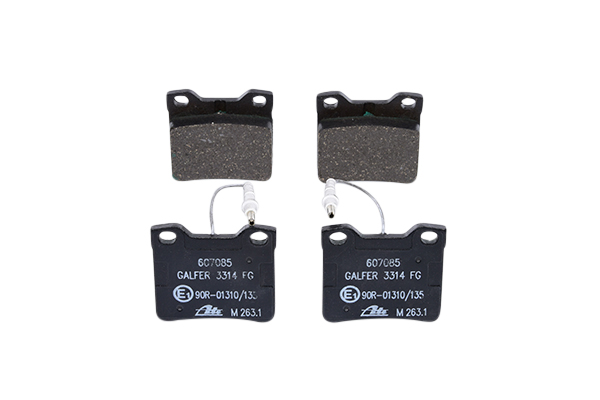 ATE 13.0460-7085.2 Brake pad set incl. wear warning contact-image-956181