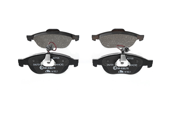 ATE 13.0460-7105.2 Brake pad set incl. wear warning contact-image-956191