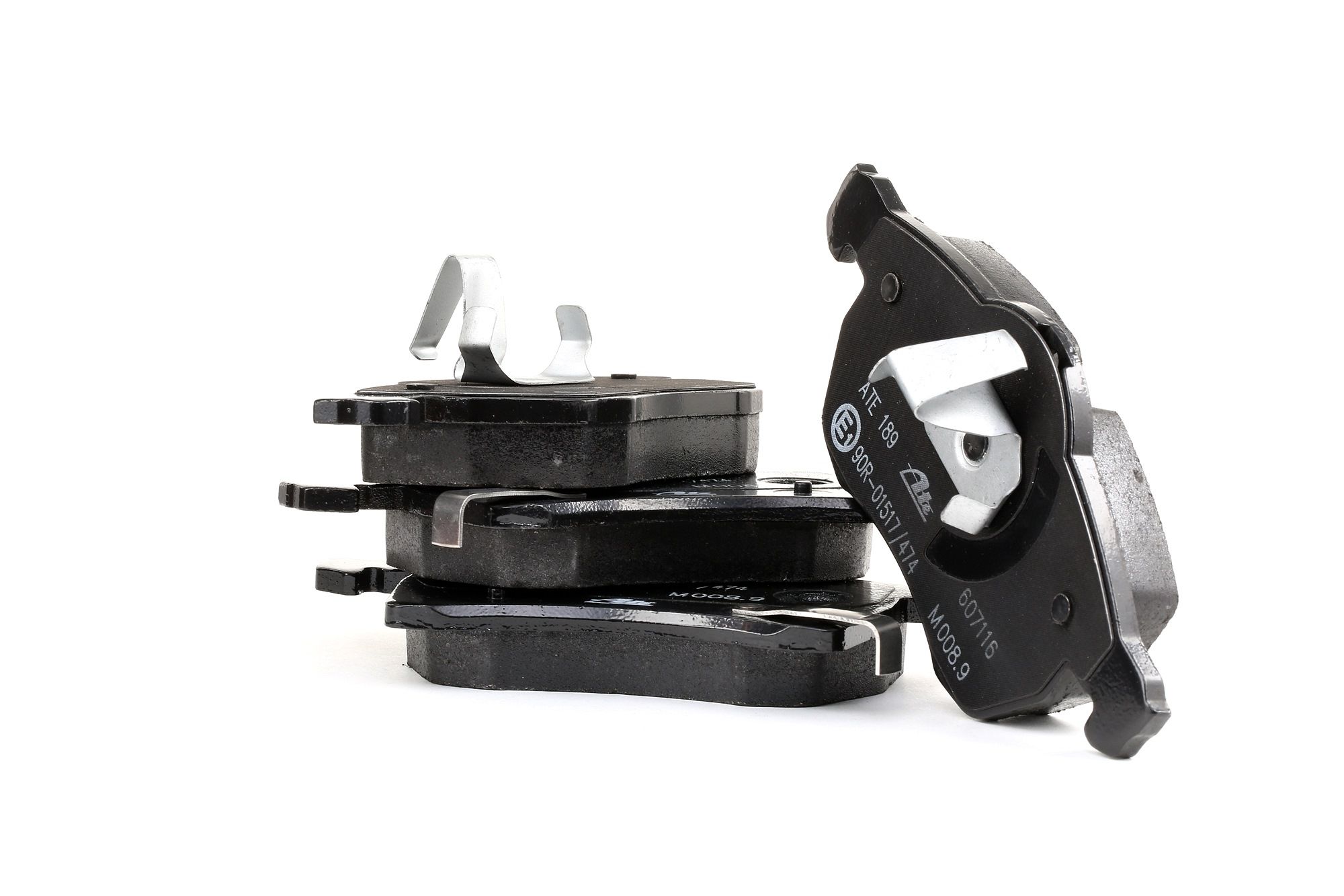 ATE 13.0460-7116.2 Brake pad set with acoustic wear warning-image-956201