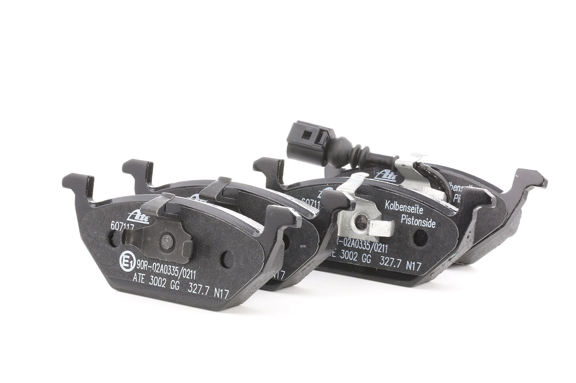 ATE 13.0460-7117.2 Brake pad set incl. wear warning contact-image-956202