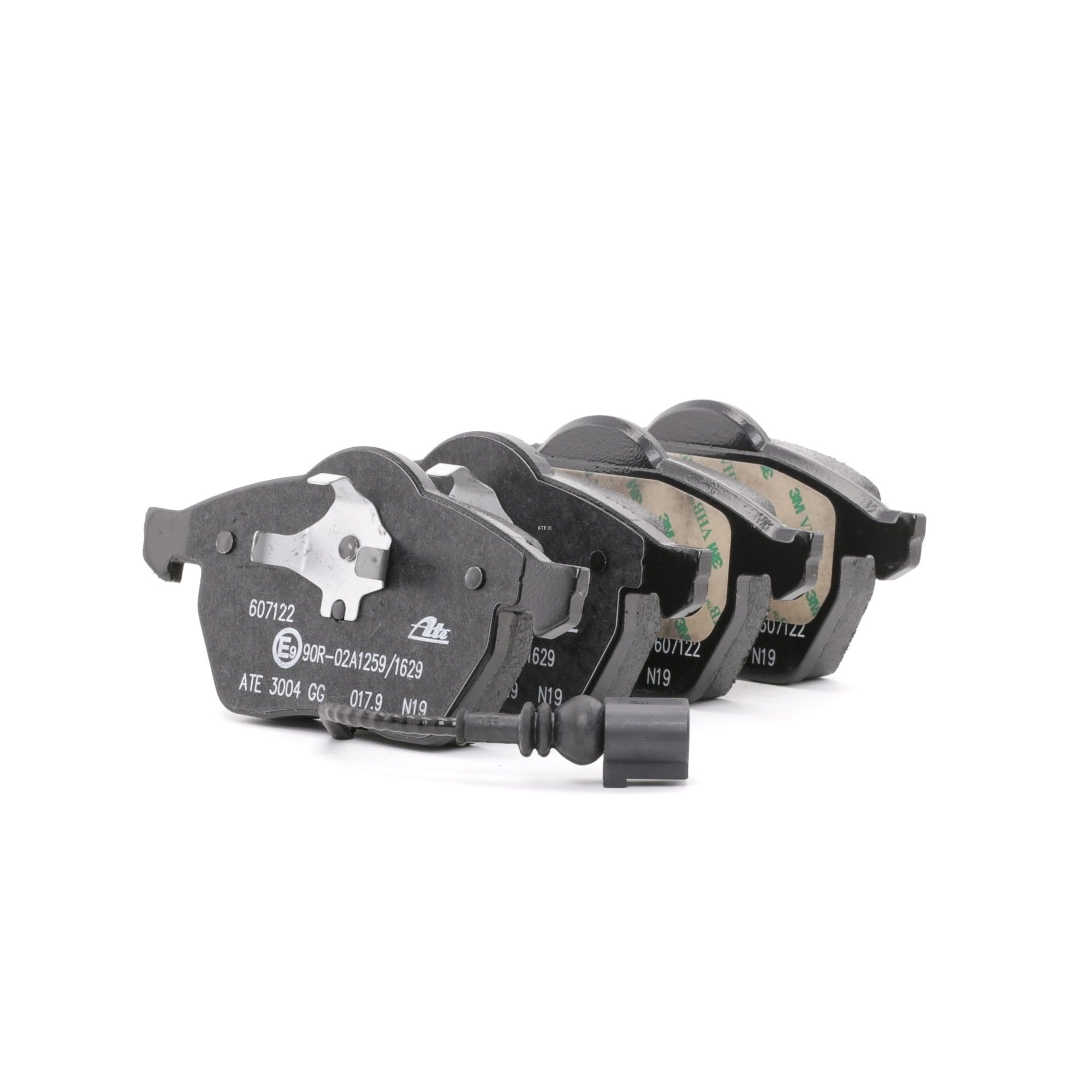 ATE 13.0460-7122.2 Brake pad set incl. wear warning contact-image-956204