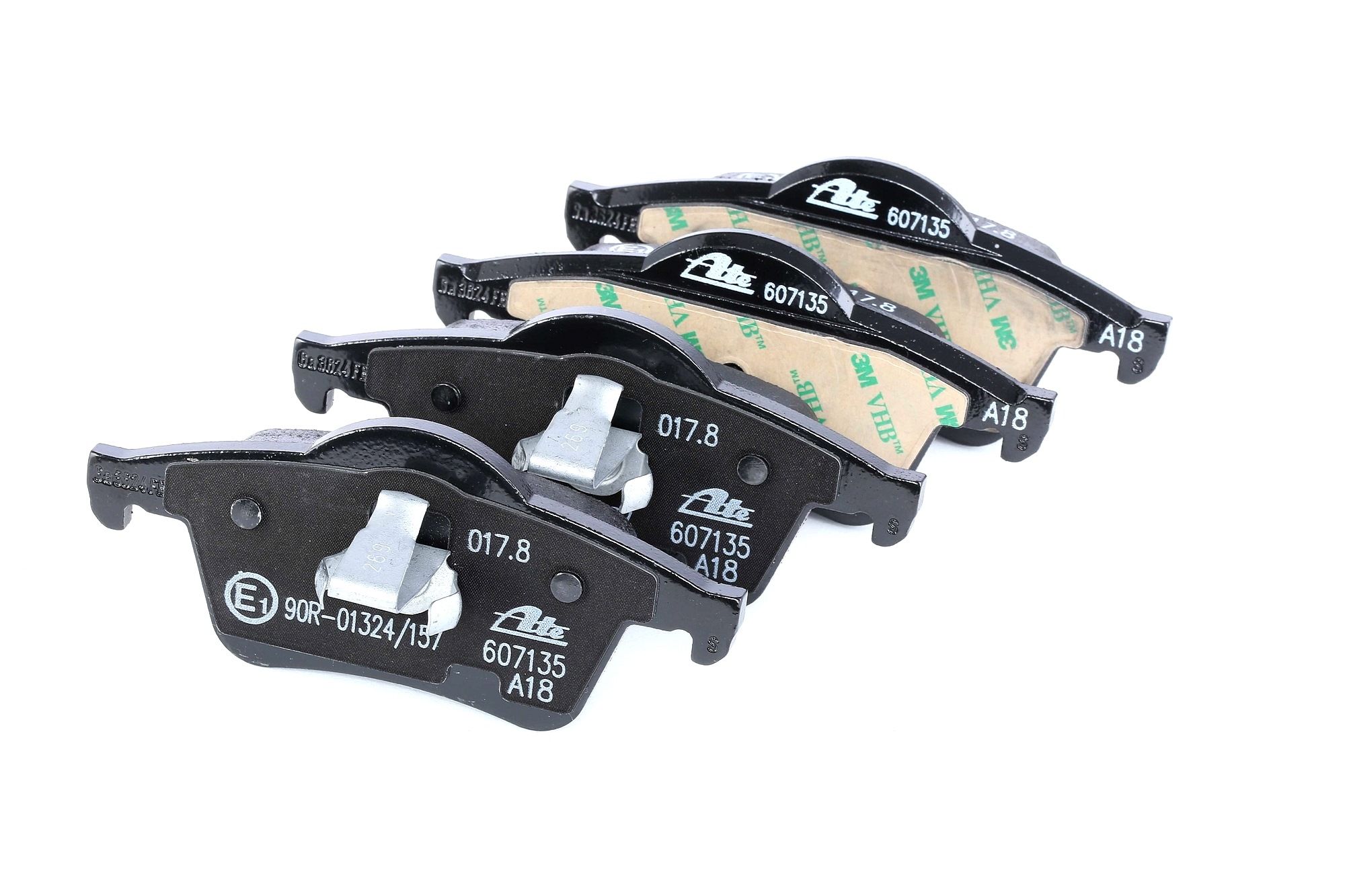 ATE 13.0460-7135.2 Brake pad set excl. wear warning contact-image-956217