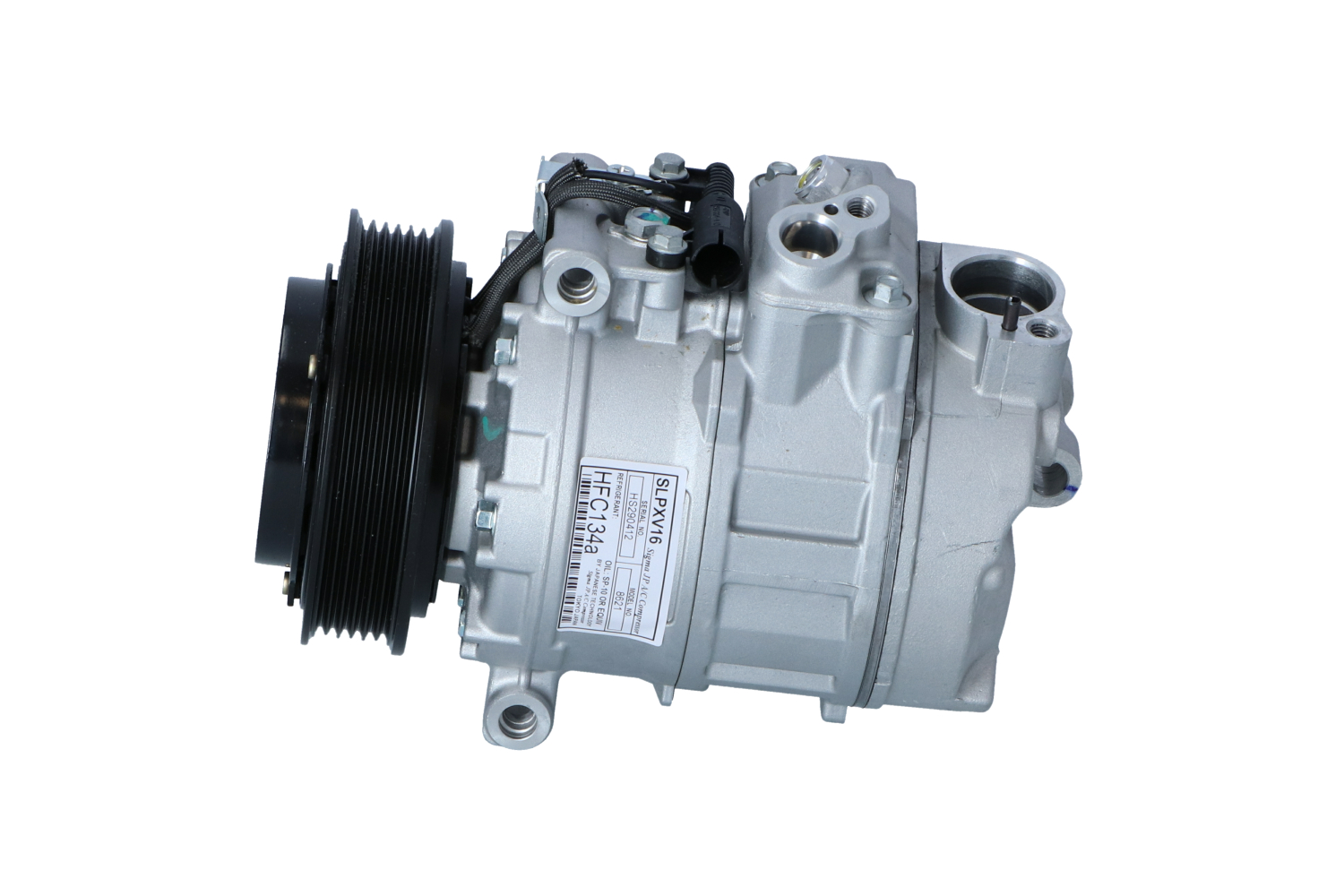 NRF 32603 AC Compressor EASY FIT PAG 46, with PAG compressor oil, with gaskets/seals-image-9562294