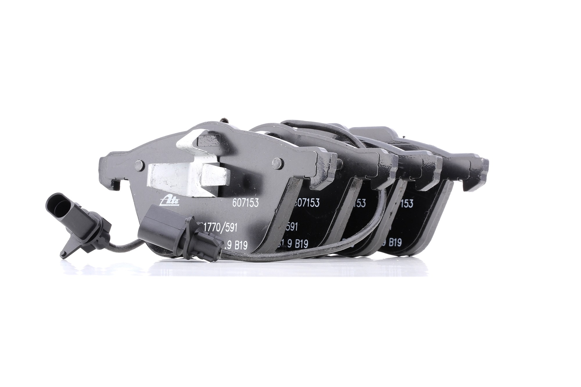 ATE 13.0460-7153.2 Brake pad set incl. wear warning contact-image-956230